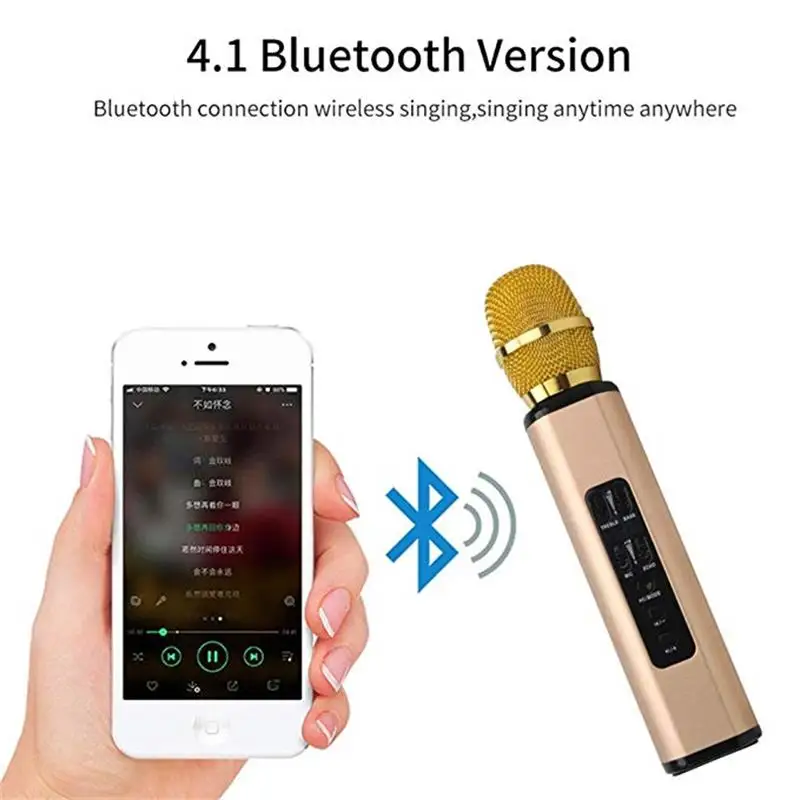 FELYBY мобильный телефон сокровище беспроводной Bluetooth микрофон многофункциональный двойной динамик частный режим портативный умный микрофон