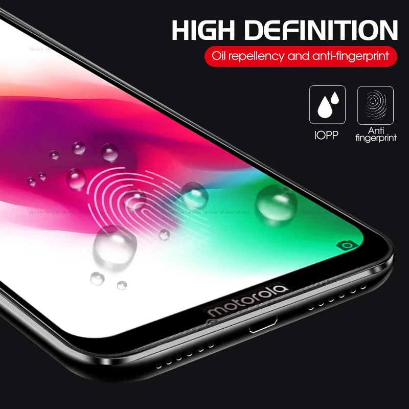 9D закаленное стекло для Motorola Moto G7 Plus G7Play power P30 Note Play One полная клейкая Обложка