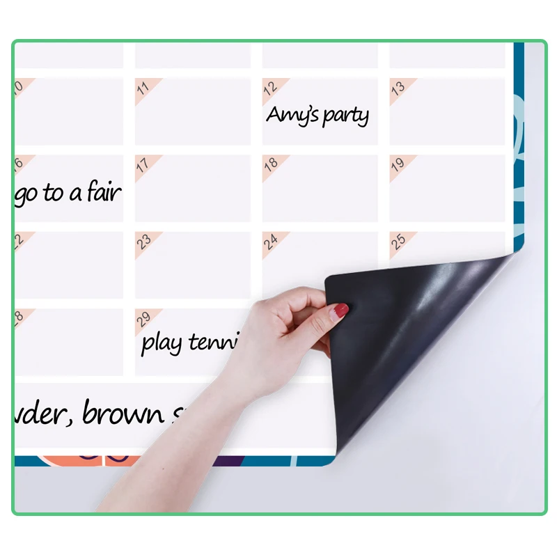 

To Do List Dry Wipe Erasable Drawing Writing Fridge Stickers Message Board Magnets Kids Schedule Magnetic Chores Chart