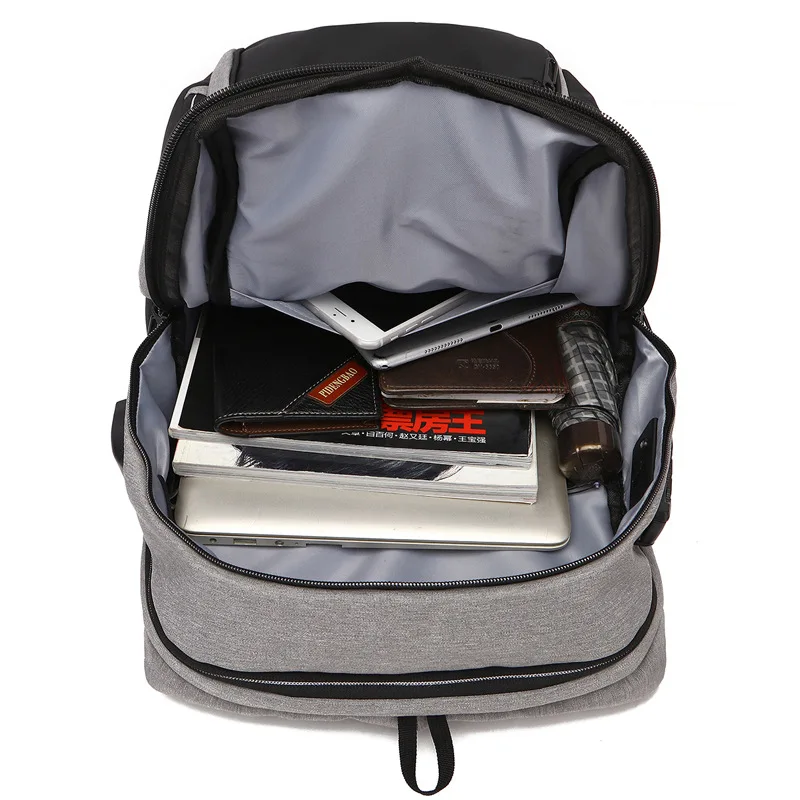 Дорожный рюкзак для ноутбука 17/15 6 дюймов с защитой от кражи USB-портом зарядки