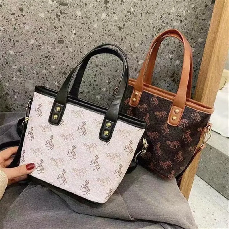 

New Winter Fashion Luxury Bucket Bags High Quality Shoulder Messenger Bags Large Capacity Casual Totes Women Purse and Handbags