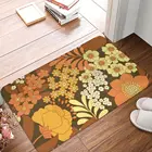 Коричневый, желтый, оранжевый, цвет слоновой кости, в стиле ретро