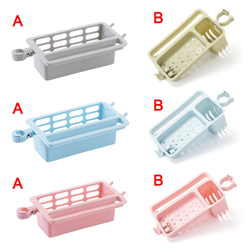 

Drain Rack Water Faucet Sink Sponge Soap Rag Storage Shelf Holder Home Kitchen Tool Adjustable SDF-SHIP