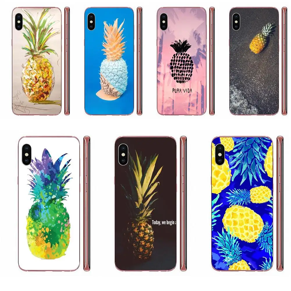 Для Xiaomi Redmi 3 3S 4 4A 4X 5 6 6A 7 K20 Note 2 5A Plus Pro Skin Ультратонкий Золотой ананас