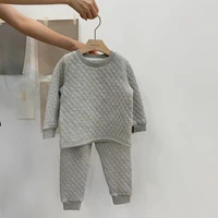1 2 3 4 5 6 years toddler boys pajamas sets autumn winter thicken long sleeves pants sleepwear 2pcs baby child nightclothes 2019