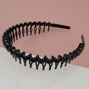 10 шт., резинки для волос с зубцами, 25 мм