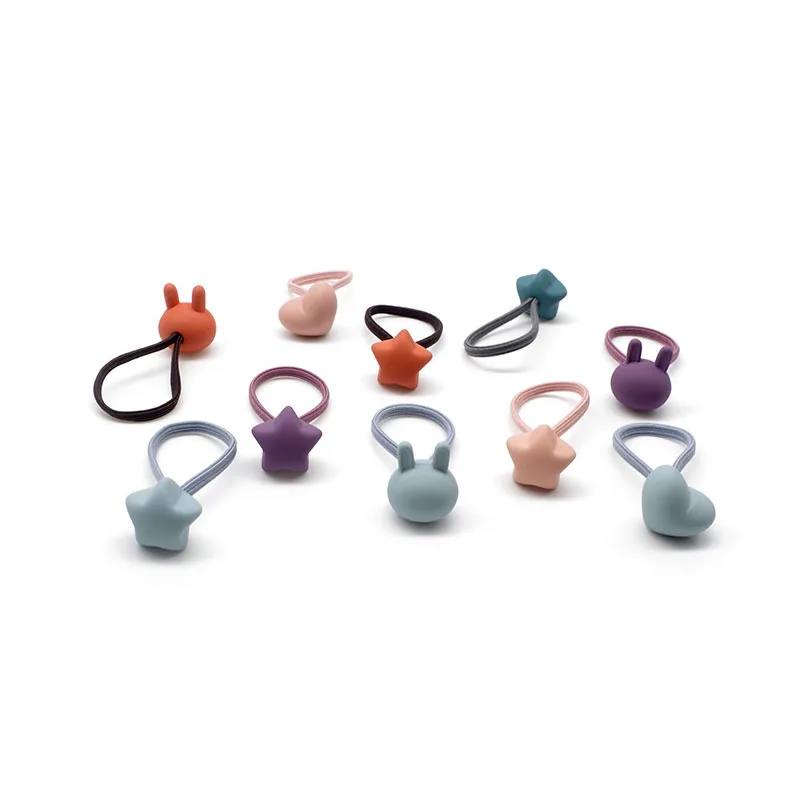 2 шт./лот детская эластичная лента для волос милая повязка на голову кольцо