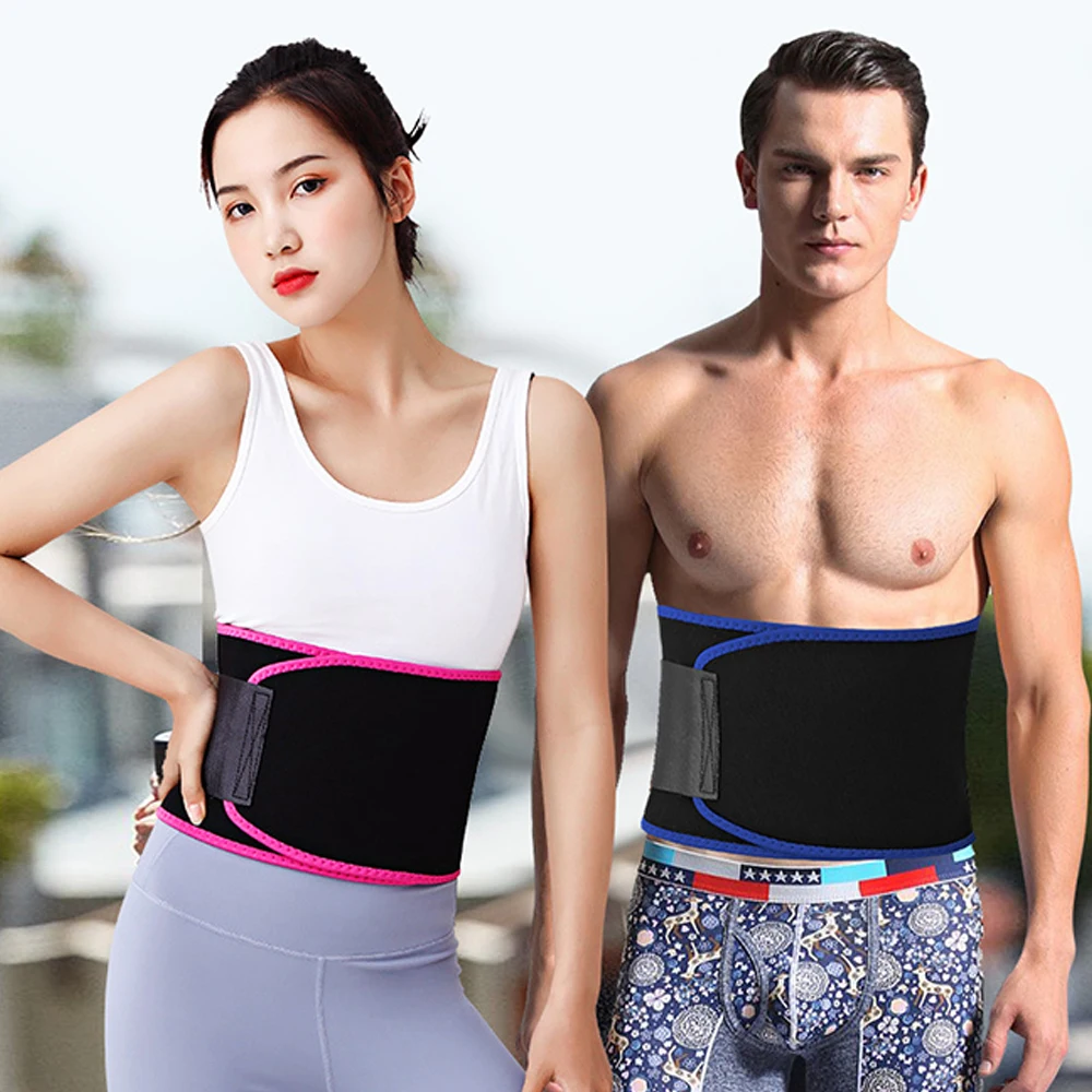 

Violent Sweat Belt Waist Sports Weight Loss Plastic Waist Fitness Fat Burning Sweating Belly Belt Men And Women