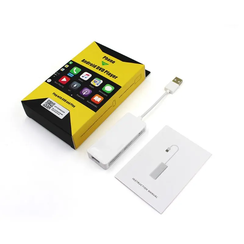 

Mini Portable USB CarPlay Smart Auto Link Dongle Car Link Stick for Apple Android Navigation Music Player for iPhone Android Sma