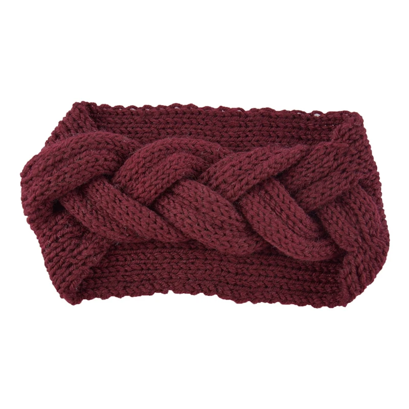 

Winter Ear Warmer Headband Women Fashion Elastic Knitted Headband Head Wrap Hairband Girls Elegant Hair Band Accessories