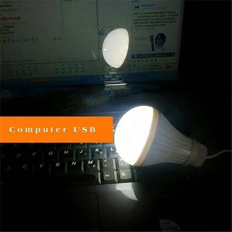 

LED Lantern Portable Camping Lamp Mini Bulb 5V LED USB Power Book Light LED Reading Student Study Table Lamp Super Birght