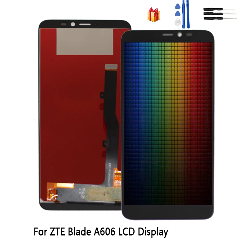 Для zte Blade A606 ЖК дисплей сенсорный экран дигитайзер сборка для Замена Бесплатные