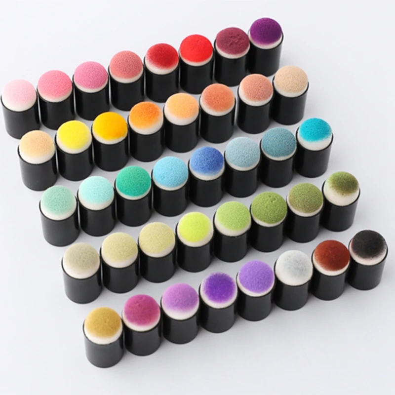 50 шт. губка Подушечка для пальцев чернильная накладка штамповка кисть рукоделия