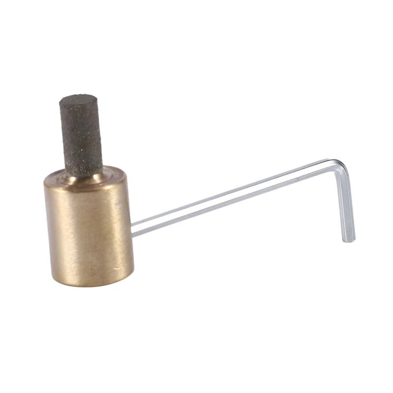 

4 Standard Brass Grit Grinding Bits 1 inch 3/4 inch 1/8 inch 1/4 inch for Inland Stained Glass