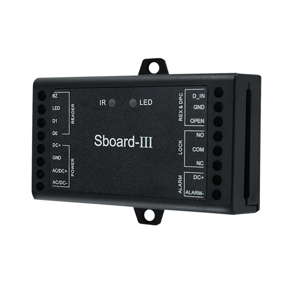 Плата III мини Размер единый контроль доступа к двери панель 12 ~ 28 В AC/DC Wiegand 26 44 56 58 64