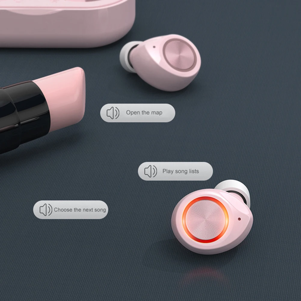 Портативные мини-наушники TW60 с поддержкой Bluetooth 5 0 Спортивные Беспроводные