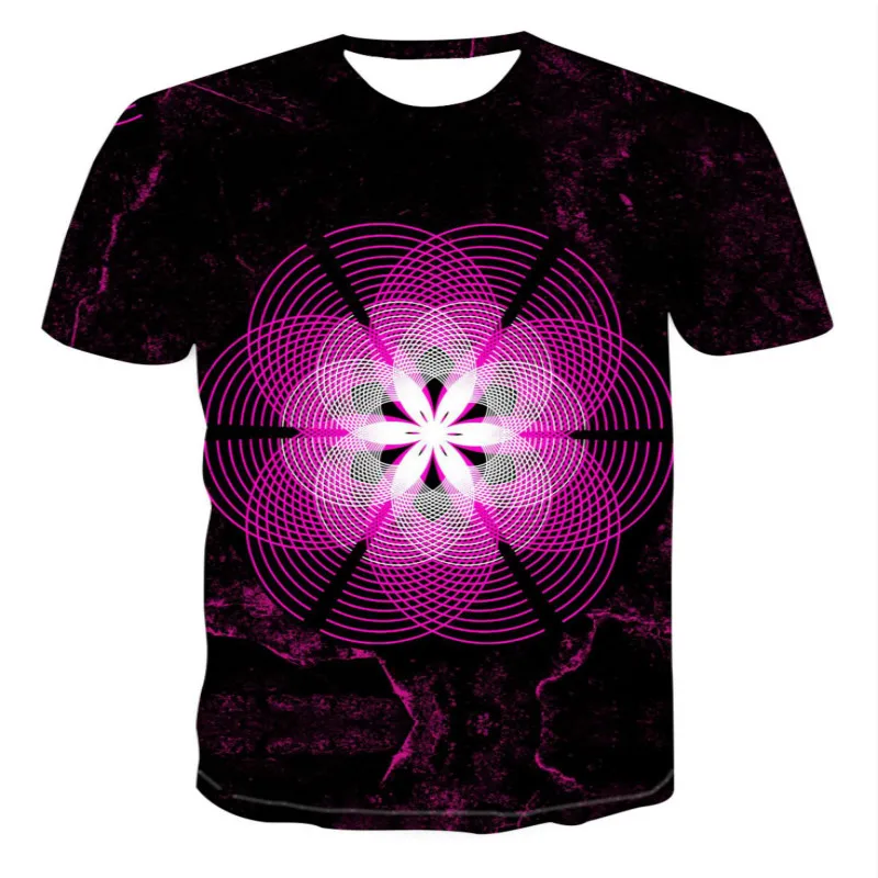 Футболка Мужская/женская с 3D принтом черепа и огня лето 2020|Мужские футболки| |