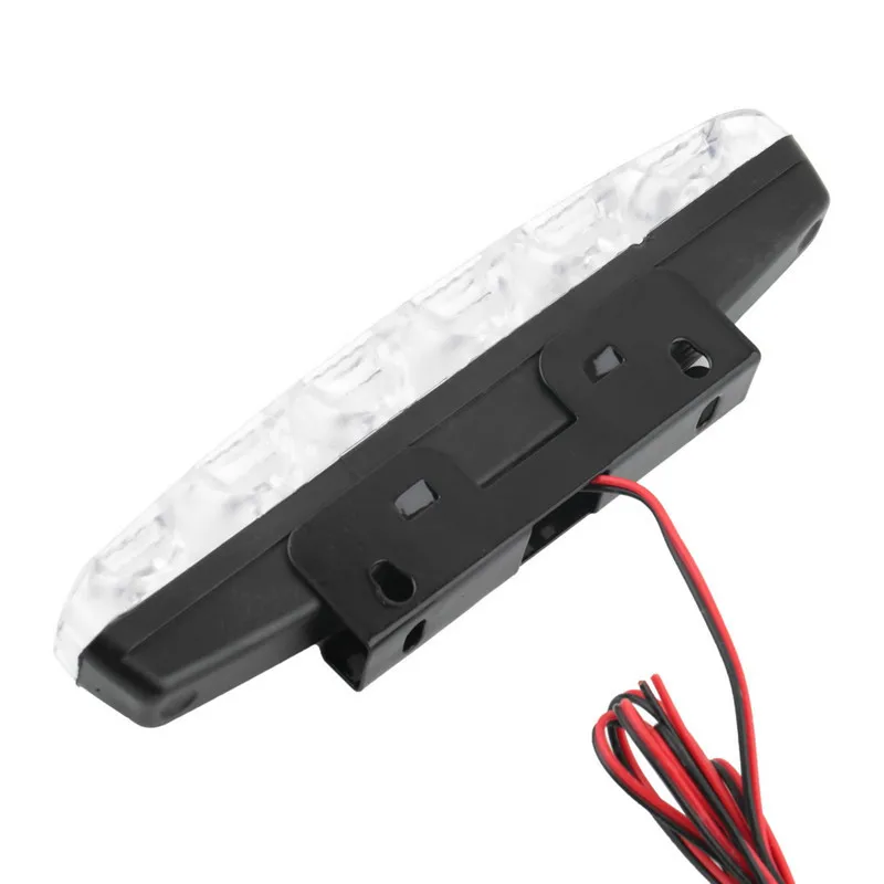 

2017 2pcs Brand New High Quality 6 LED Daytime Driving Running Light DRL Car Fog Lamp Waterproof White DC 12V Hot Sale