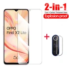 2 в 1 для oppo find x2 lite закаленное стекло для защиты экрана для opo Find x2lite x 2 lite Защитная стеклянная пленка