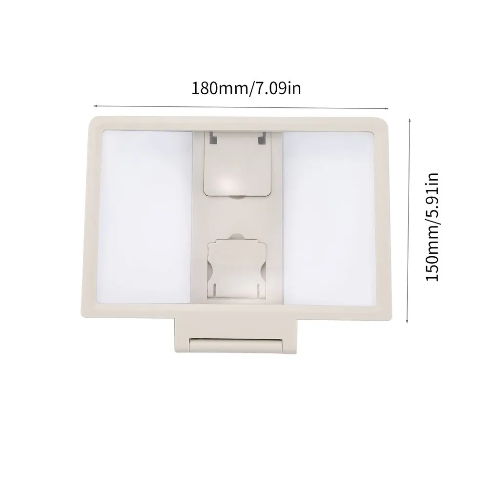 

video phone magnify screen standing magnifier magnifying glass Portable Folding Enlarged Expander holder Display Stand 3D screen