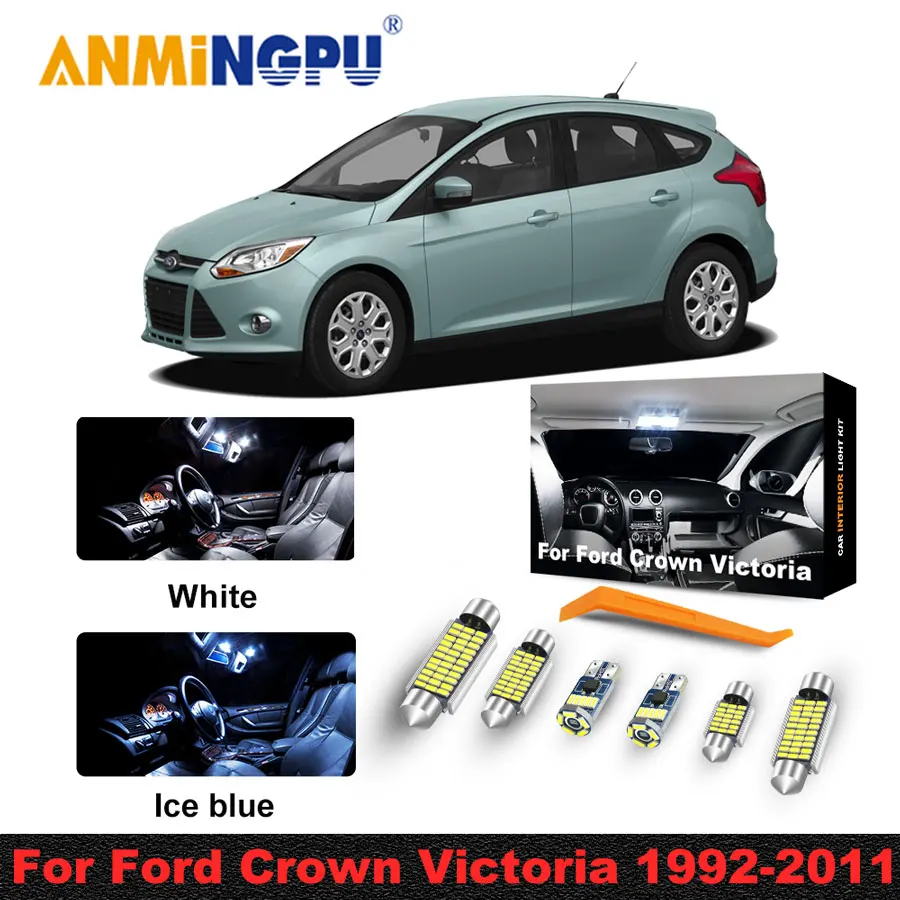 ANMINGPU 7440 T20 для Ford Crown Victoria(1992 2011) набор автомобильных светодиодных ламп