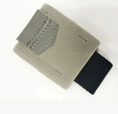 gray2 Хит, минималистичный кошелек с рисунком, кошелек для монет, кредитный держатель для карт, маленький бизнес, ID держатель для карт, органайзер, значок - Цвет: gray2