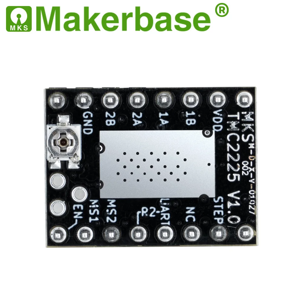 Шаговый Драйвер TMC2225 модуль 3D принтер шаговый контроллер TMC 2225 чип MKS ROBIN NANO creality