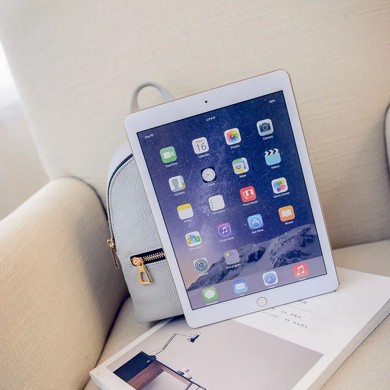 

Backpack Female 2020 New Fashion Women PU Leather Mini Backpack Student Shoulder Satchel School Rucksack Backpack Women Mochila