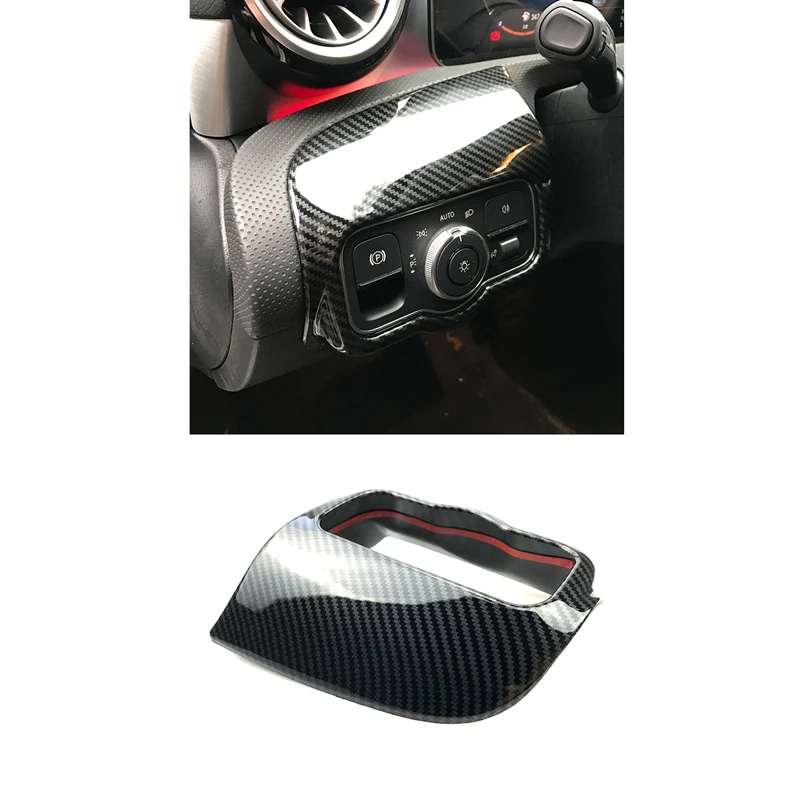Передняя фара из углеродного волокна для Mercedes Benz A Class A180 A200 A220 A250 W177 2019 2020 |