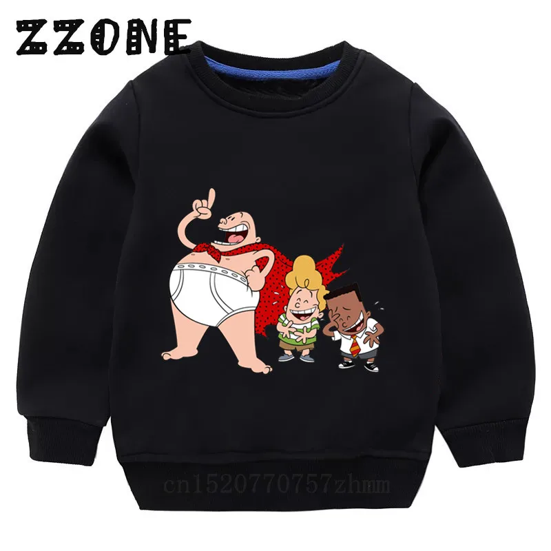 Детские толстовки детские трусы с капитаном Мультяшные детский хлопковый