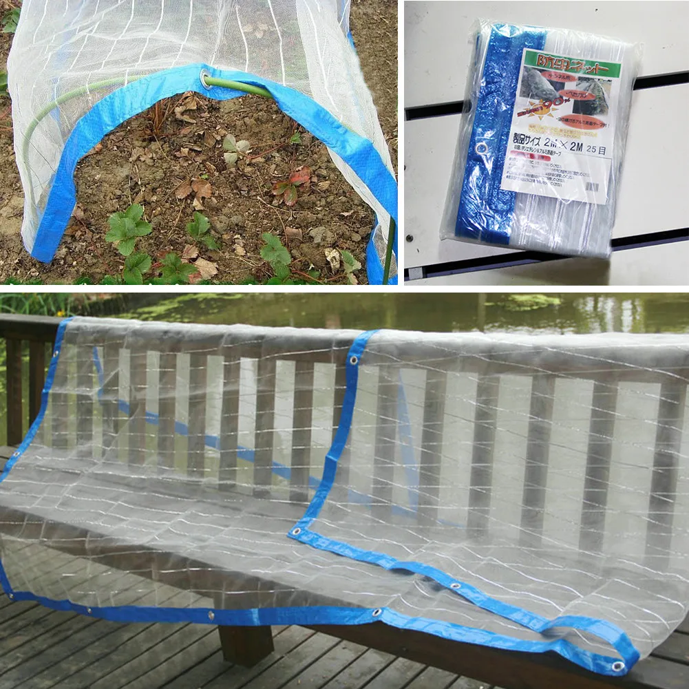 Сетка от птиц из полипропилена окантовка с каждой половиной проволоки приманка