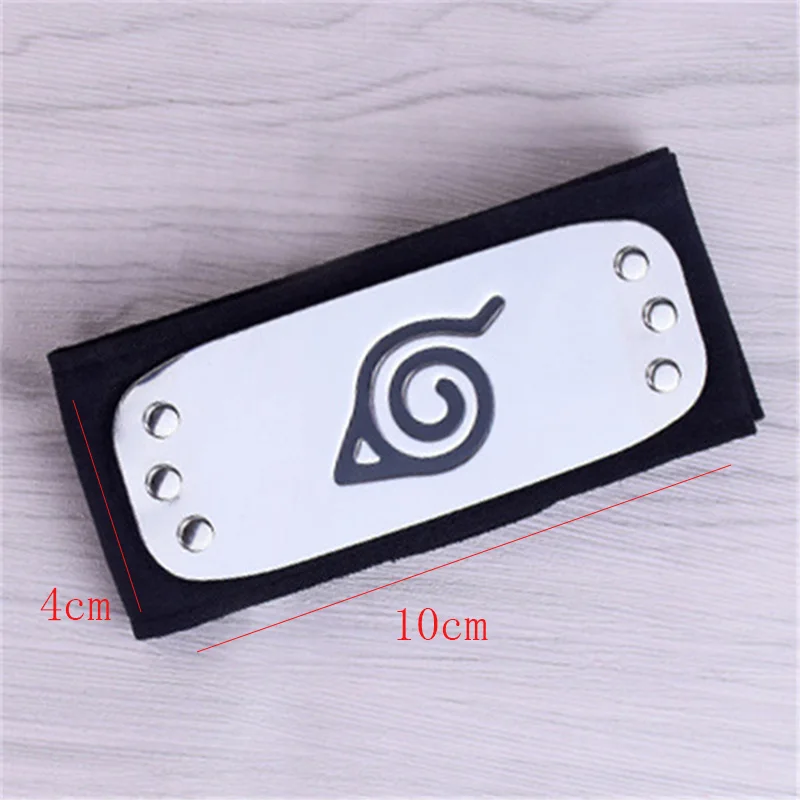 Повязка на голову с рисунком аниме Наруто бандаж для косплея Какаси Саске Минато