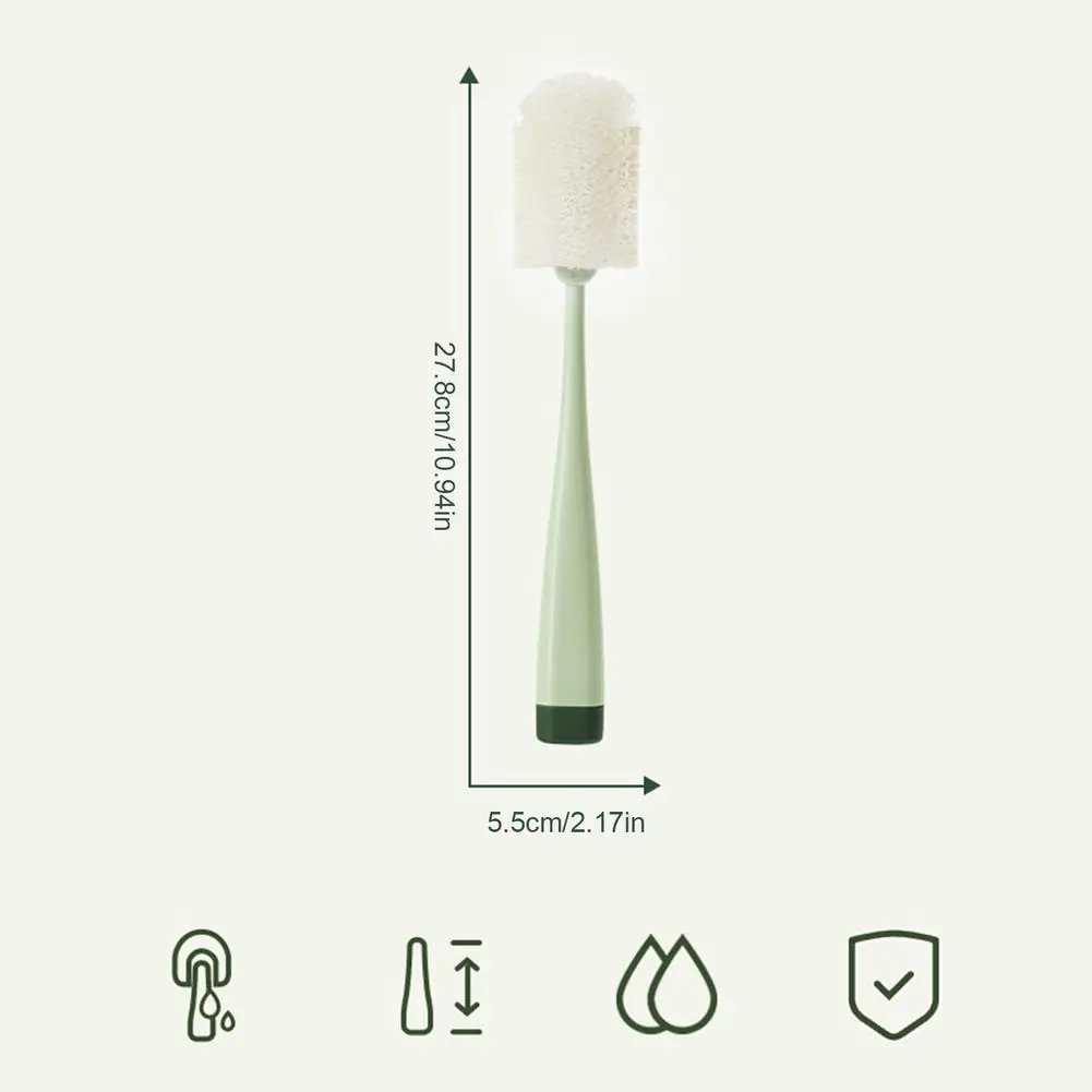 

Baby Bottle Cleaner Brushe Foam Sponge 360 Degree Rotation Long Handle Baby Milk Bottle Mug Cup Clean Cleaning Brush