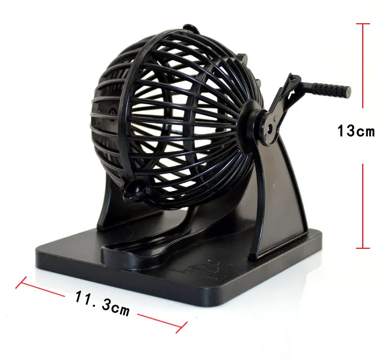 Семейное развлечение специальная лотерея с ручным приводом двухцветная