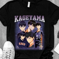 2021 menwomens summer black street fashion hip hop tobio kageyama limited edition t shirt cotton tees short sleeve tops