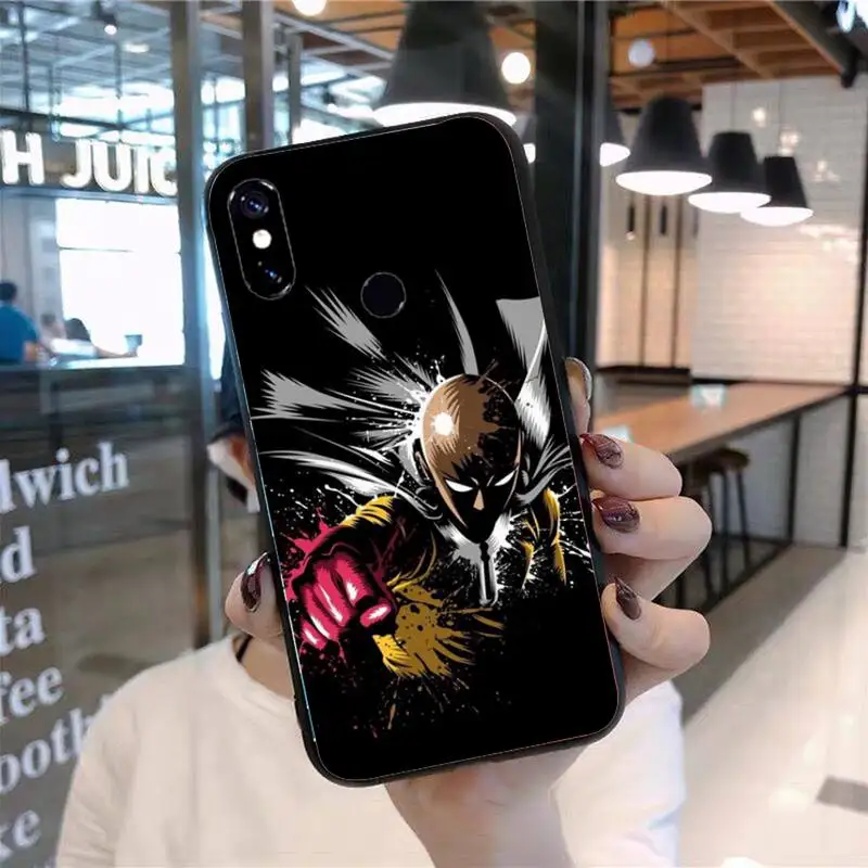 

One-Punch Man Phone Case For Xiaomi Redmi 7 8 9t 9se k20 mi8 max3 lite 9 note 9s 10 pro