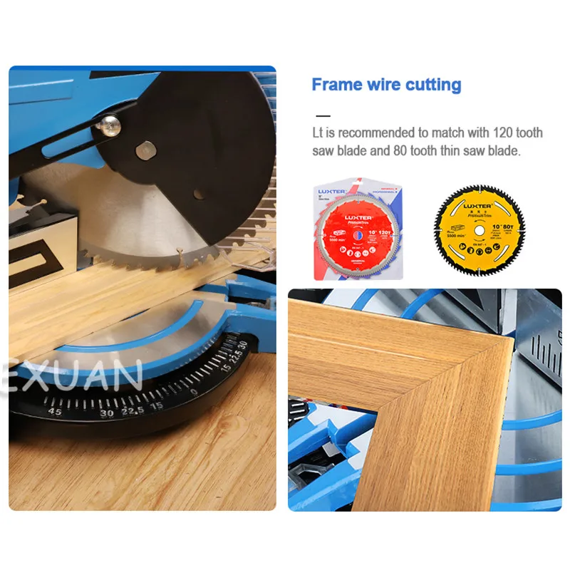 Станок для резки алюминия с торцовкой высокоточный станок многофункциональный 45