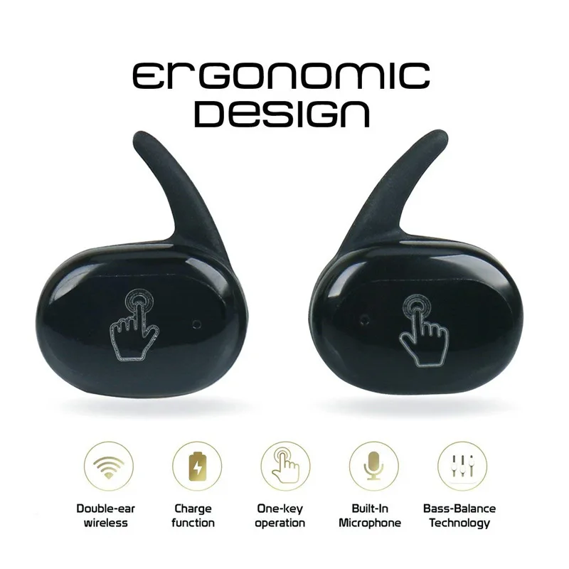 TWS4 Mini TWS беспроводные наушники Bluetooth 5 0 Автоматическое Сопряжение спортивные с