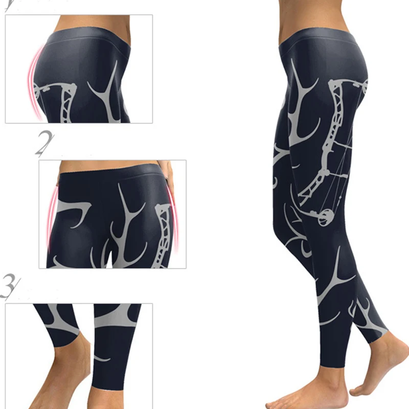 Женские спортивные Леггинсы с высокой талией и карманами новинка модные женские