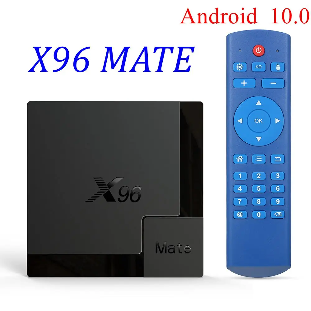 

ТВ-приставка X96 Mate Allwinner H616 на Android 10, 4 ядра, 4 + 32/64 ГБ, 2,4 ГГц