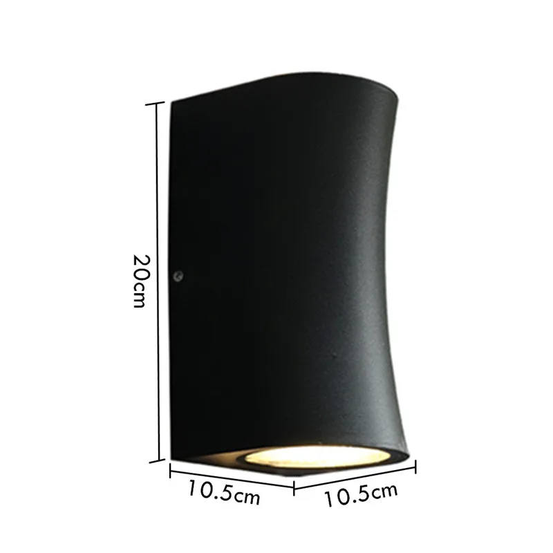 

AUSLEUCH IP65 Waterproof LED Wall Lights Outdoor Indoor Wall Lamp for Landscape Garden Fence Porch Balcony Terrace Bathroom