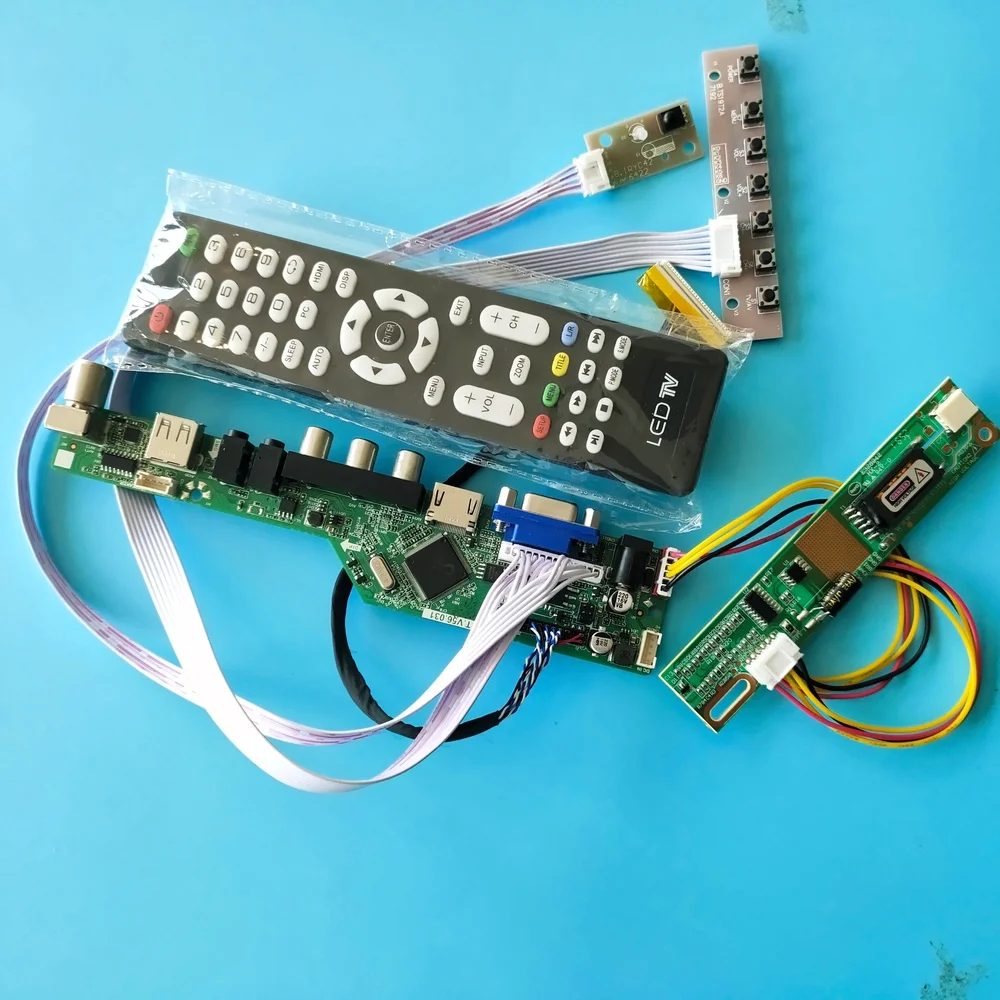 

for LP150X08-A3NA lamps 15" 30pin New Controller USB Module Digital Signal Driver Board VGA AV TV 1024x768