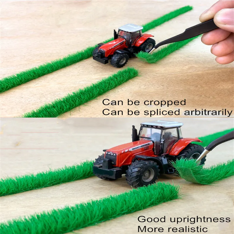 9 мм куст DIY трава для диорамы модель растения миниатюрная сцена моделирование