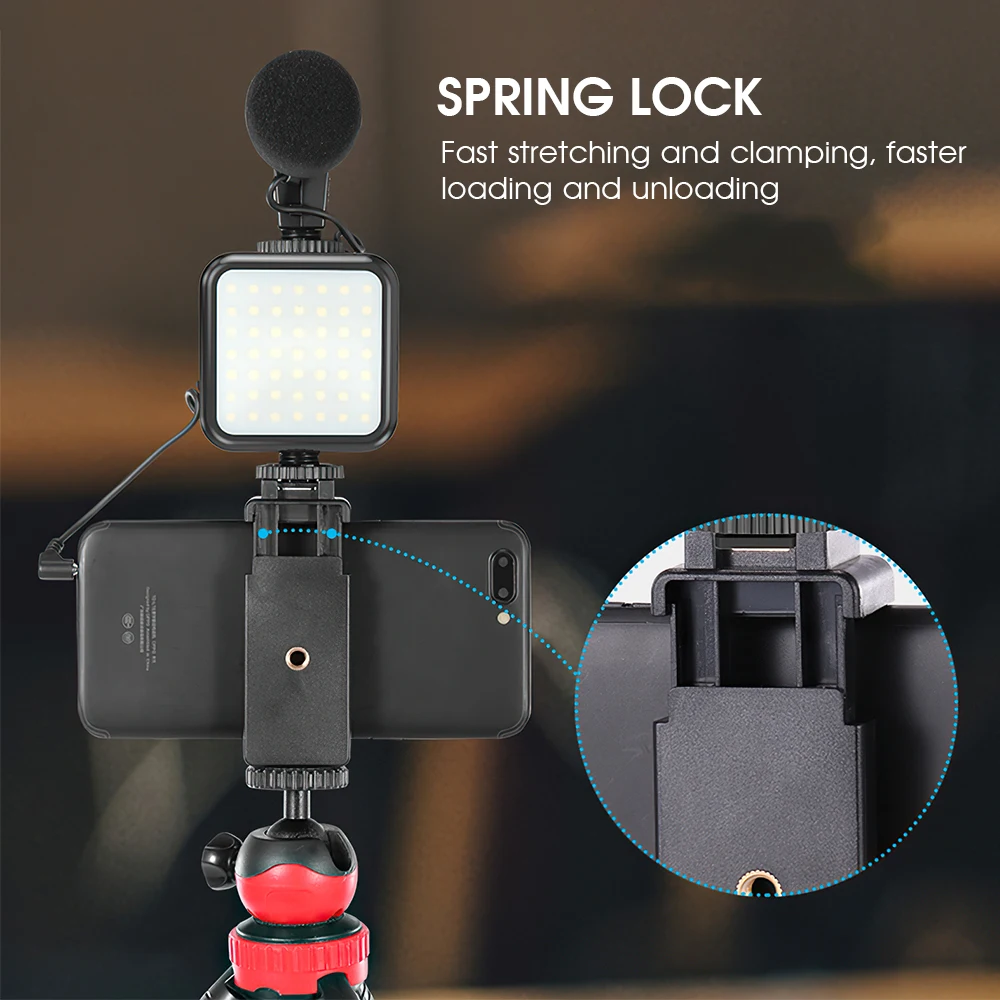 Travor фотографического Камера Live комплект гибкий светодиодный светильник