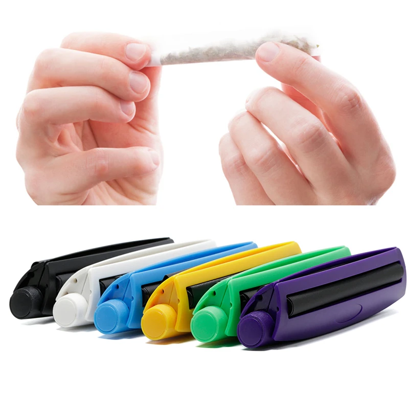 

New Herb Weed Rolling Paper Maker Tobacco Manual Joint Roller Cone Cigarette Machine for 110mm Smoking Accessories tool