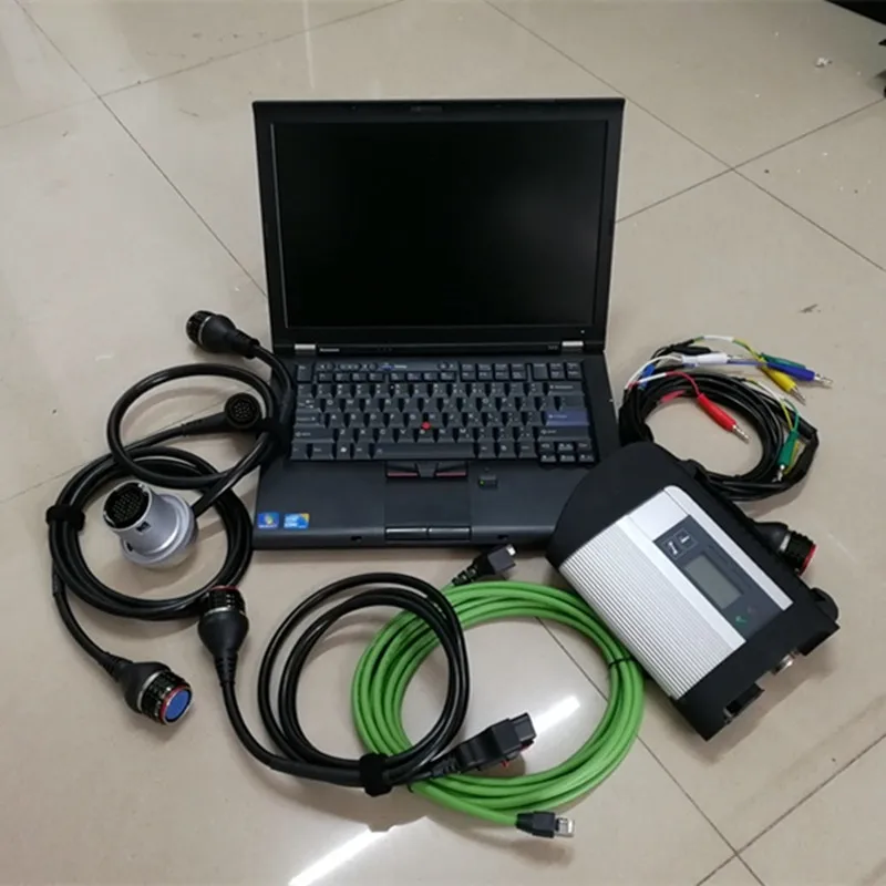 

Mb Star Diagnosis C4 Sd Compact Hdd 320gb Software 09/2022 Latest Version Laptop t410 i5 / i7 4g Full Set Cables Ready to Use