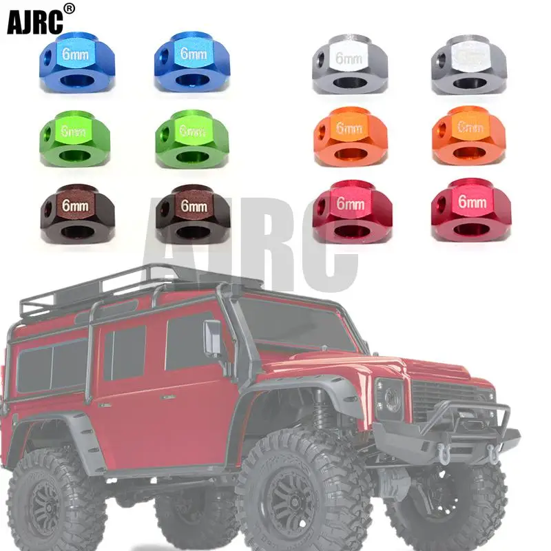 4 шт. металлические шестигранные адаптеры для колес втулки крепление с