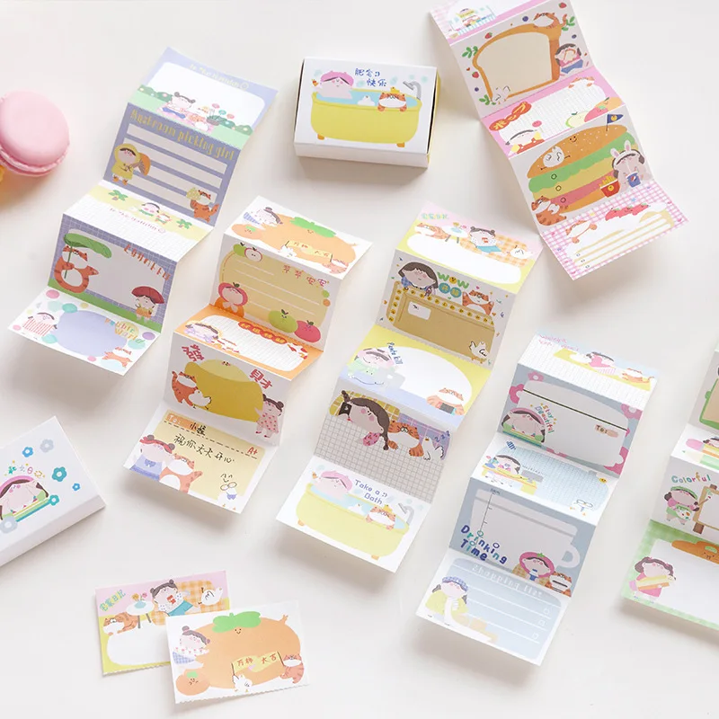 Ретро Новый симпатичный блокнот для записей с сообщениями декоративные