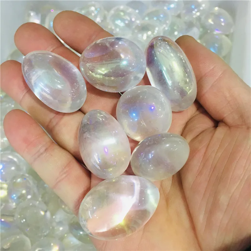 

Natural crystal colorful aquarium flowerpots decorate the mineral specimens