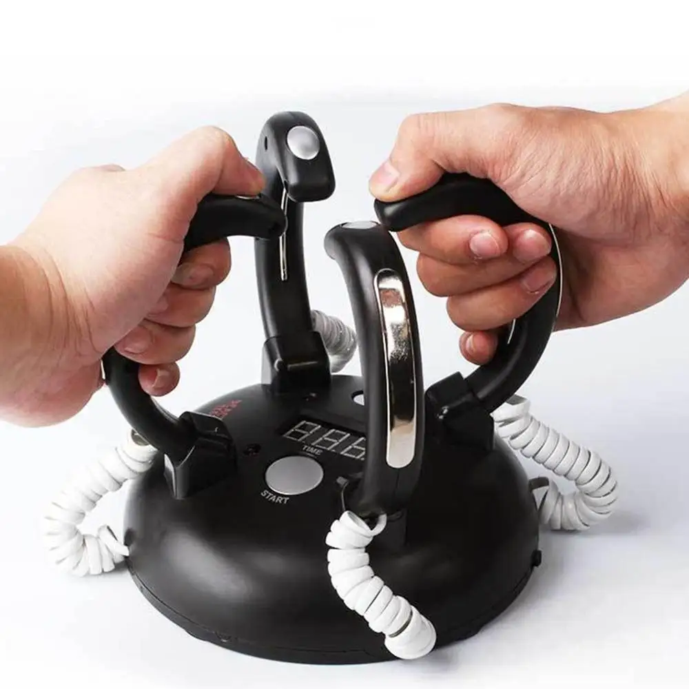 Электрический шокирующий детектор лжи Регулируемая реакция игрушки взрослые